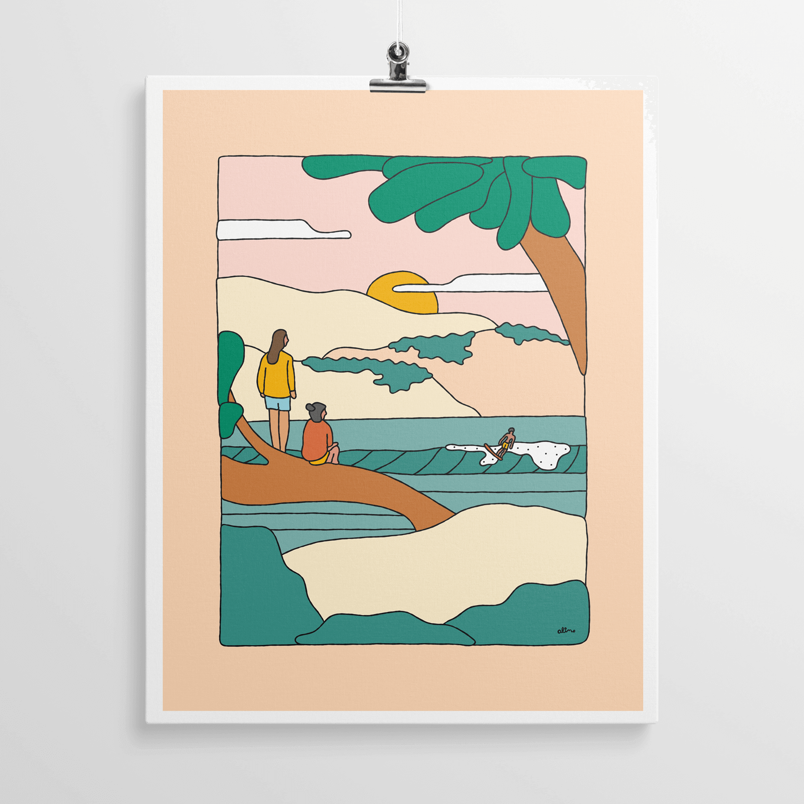 On The Horizon - Print - Alimo
