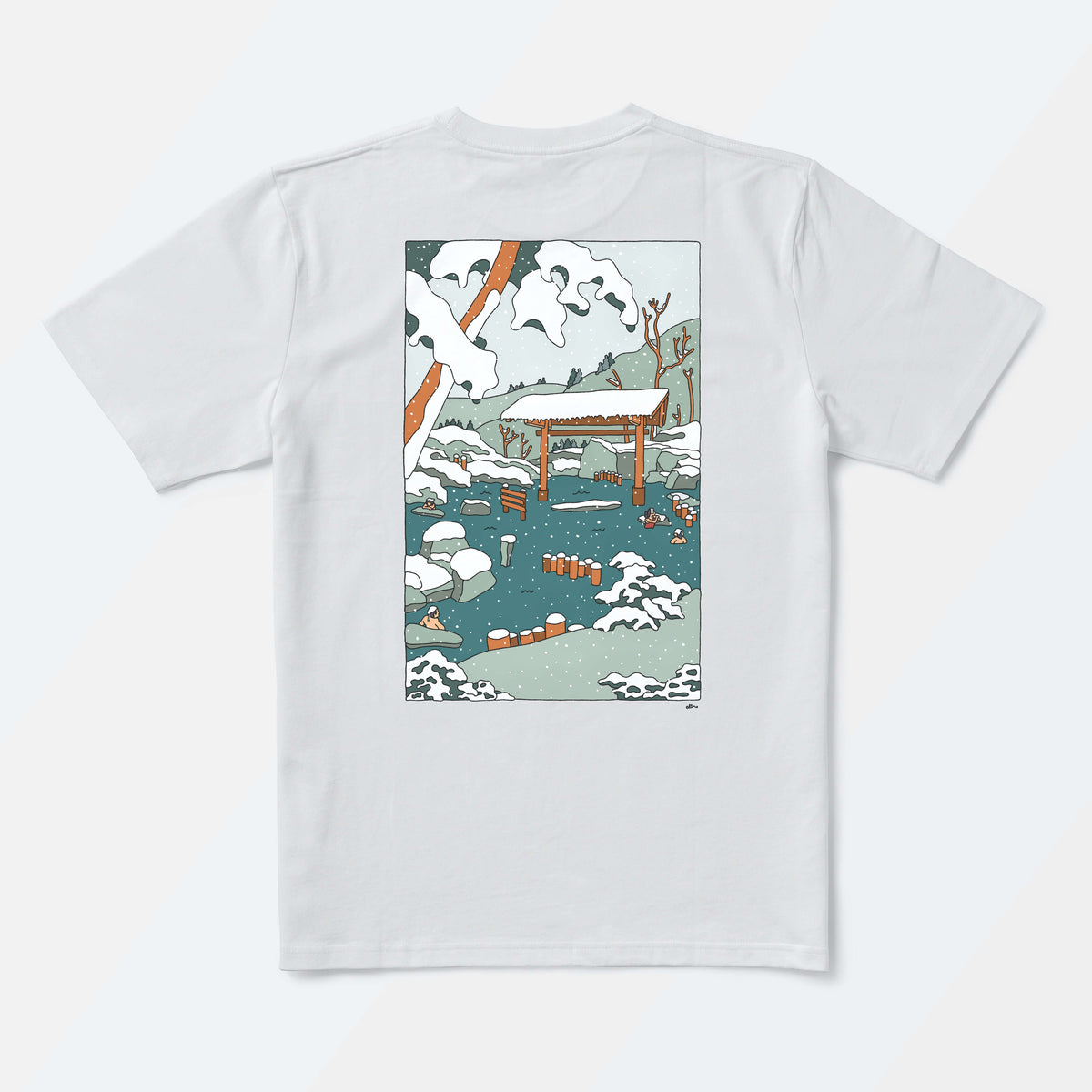Onsen t-shirt by Alimo