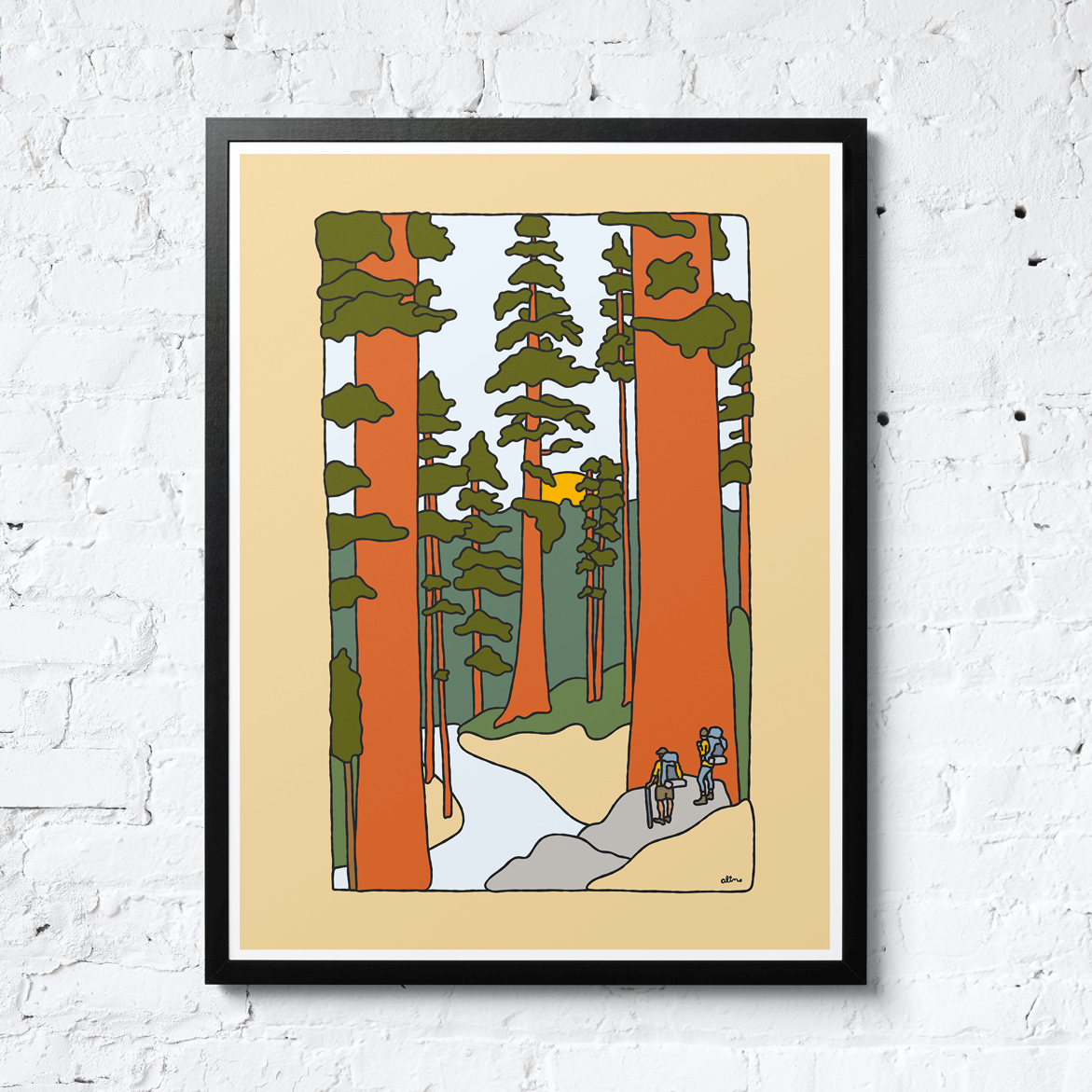 Redwood Road - Print - Alimo