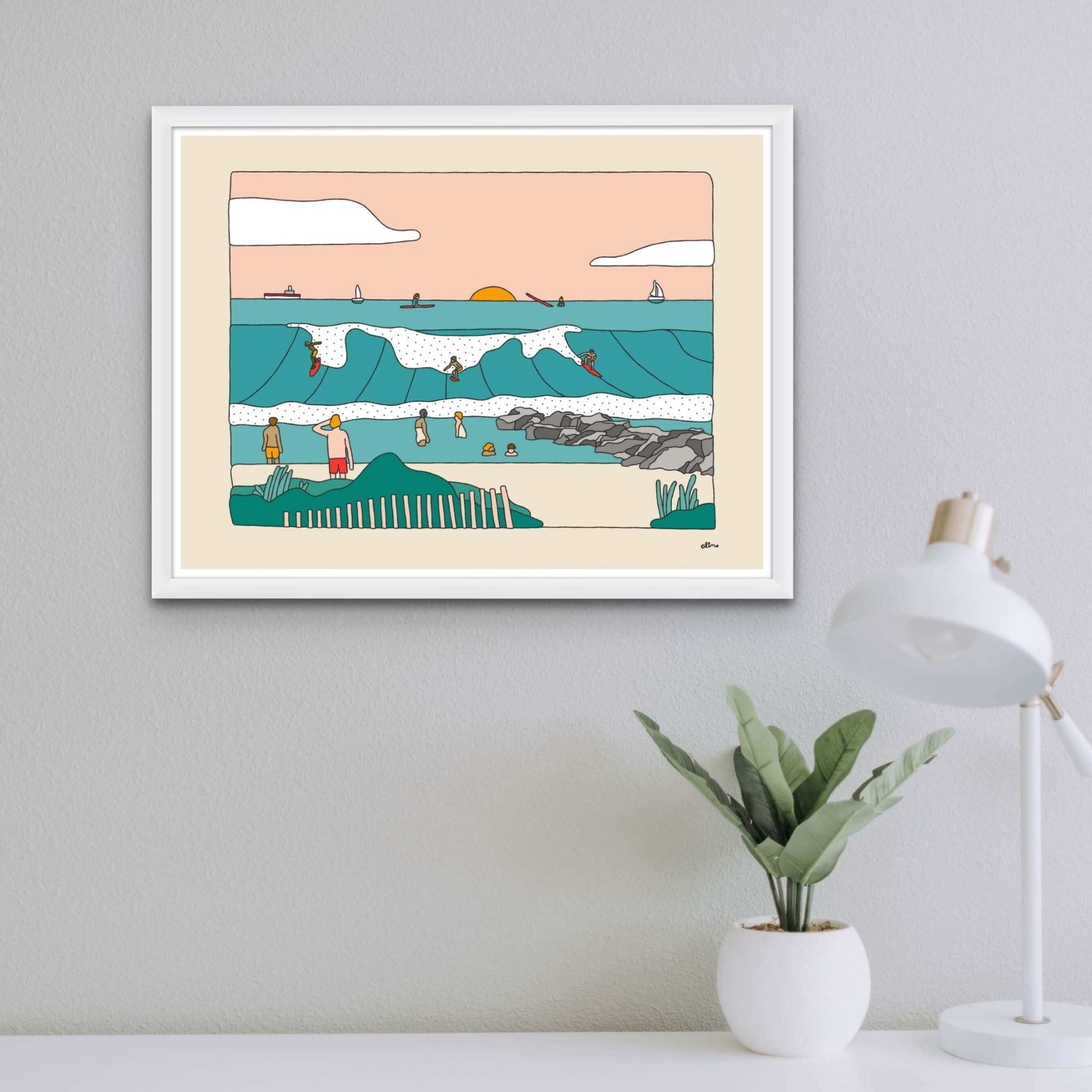 Rockaway Magic - Print - Alimo
