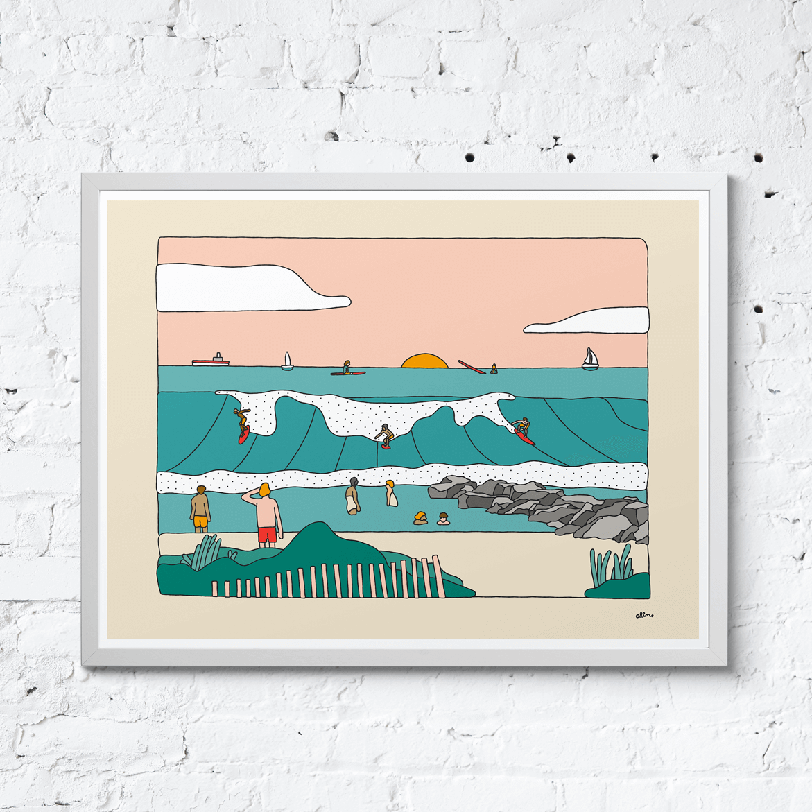 Rockaway Magic - Print - Alimo
