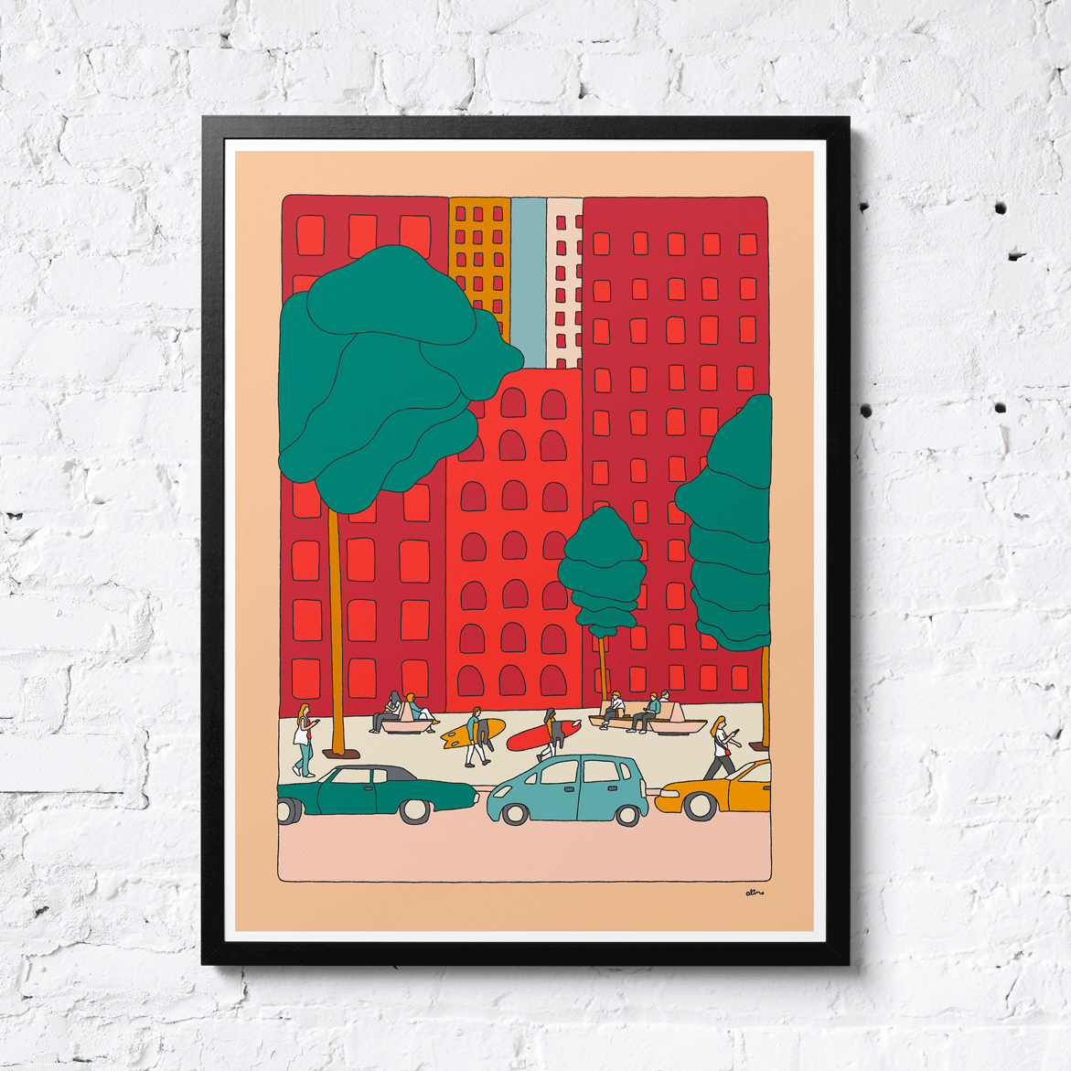 Safari Trekking - Print - Alimo