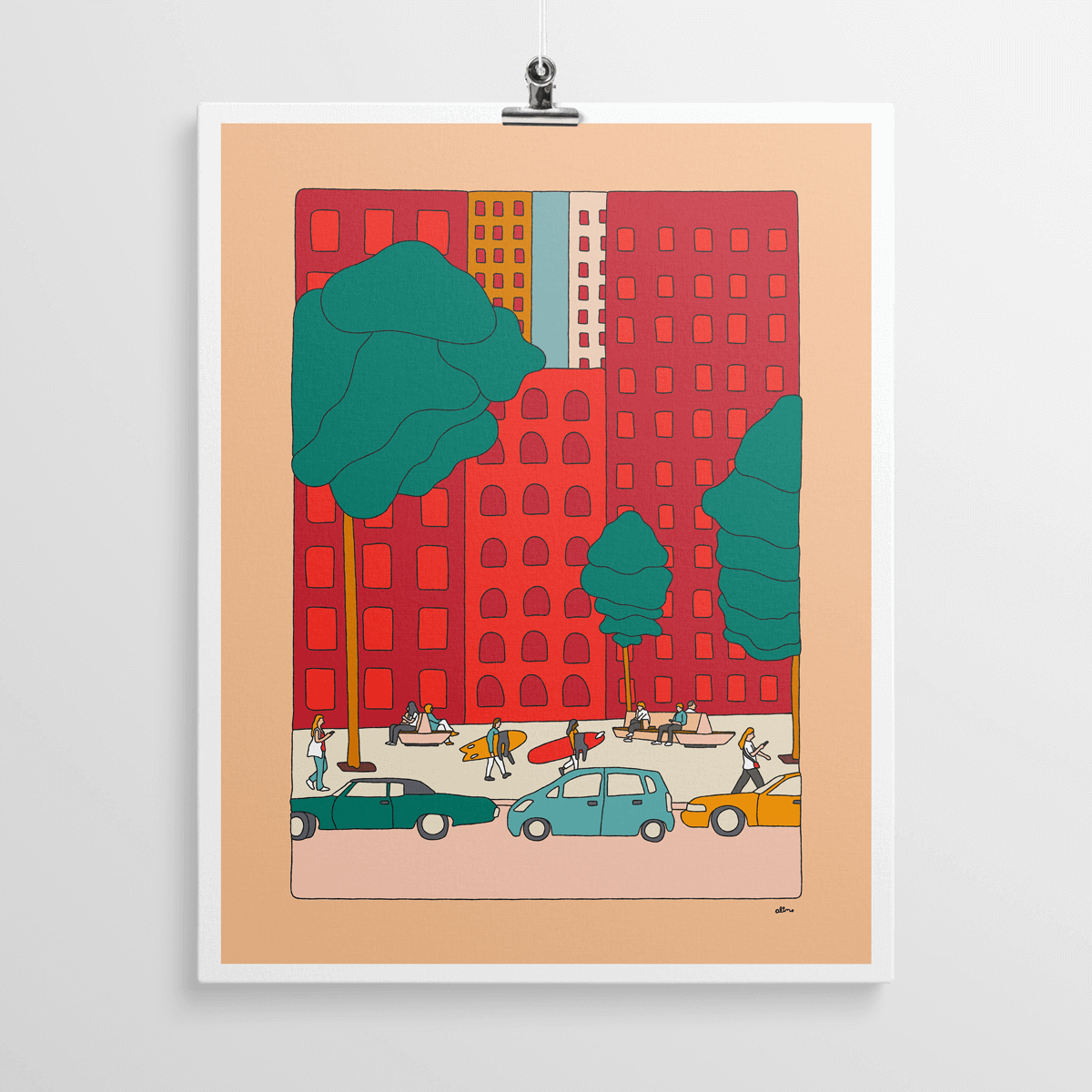 Safari Trekking - Print - Alimo