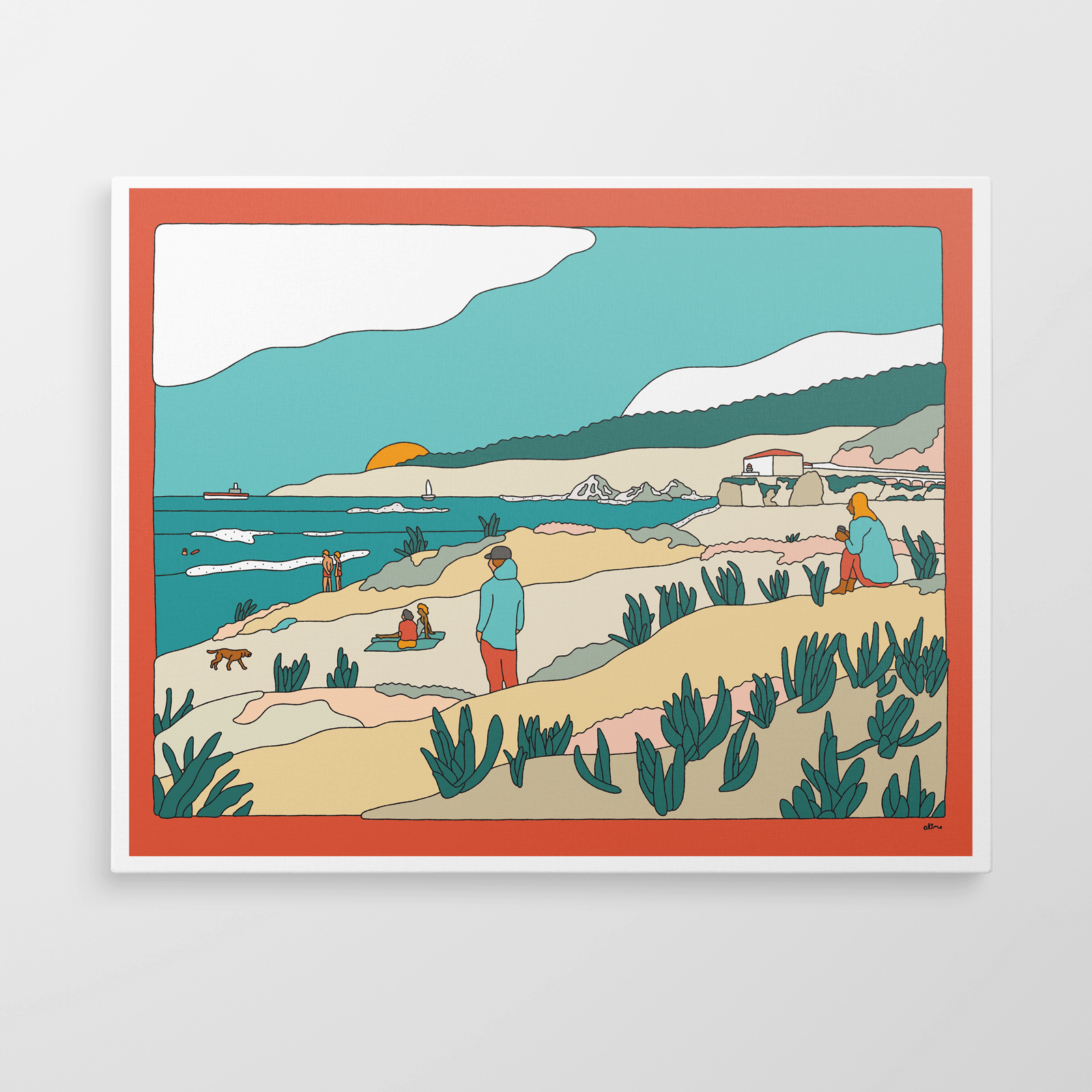 Sunset Sessions - Print - Alimo