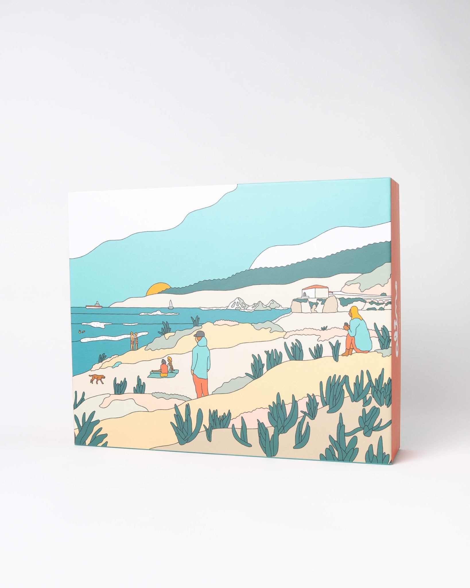 Beach Day Puzzle by Alimo | 500-Piece Surf Art Jigsaw