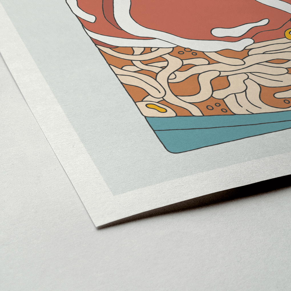 Yudetate Ramen - Print - Alimo