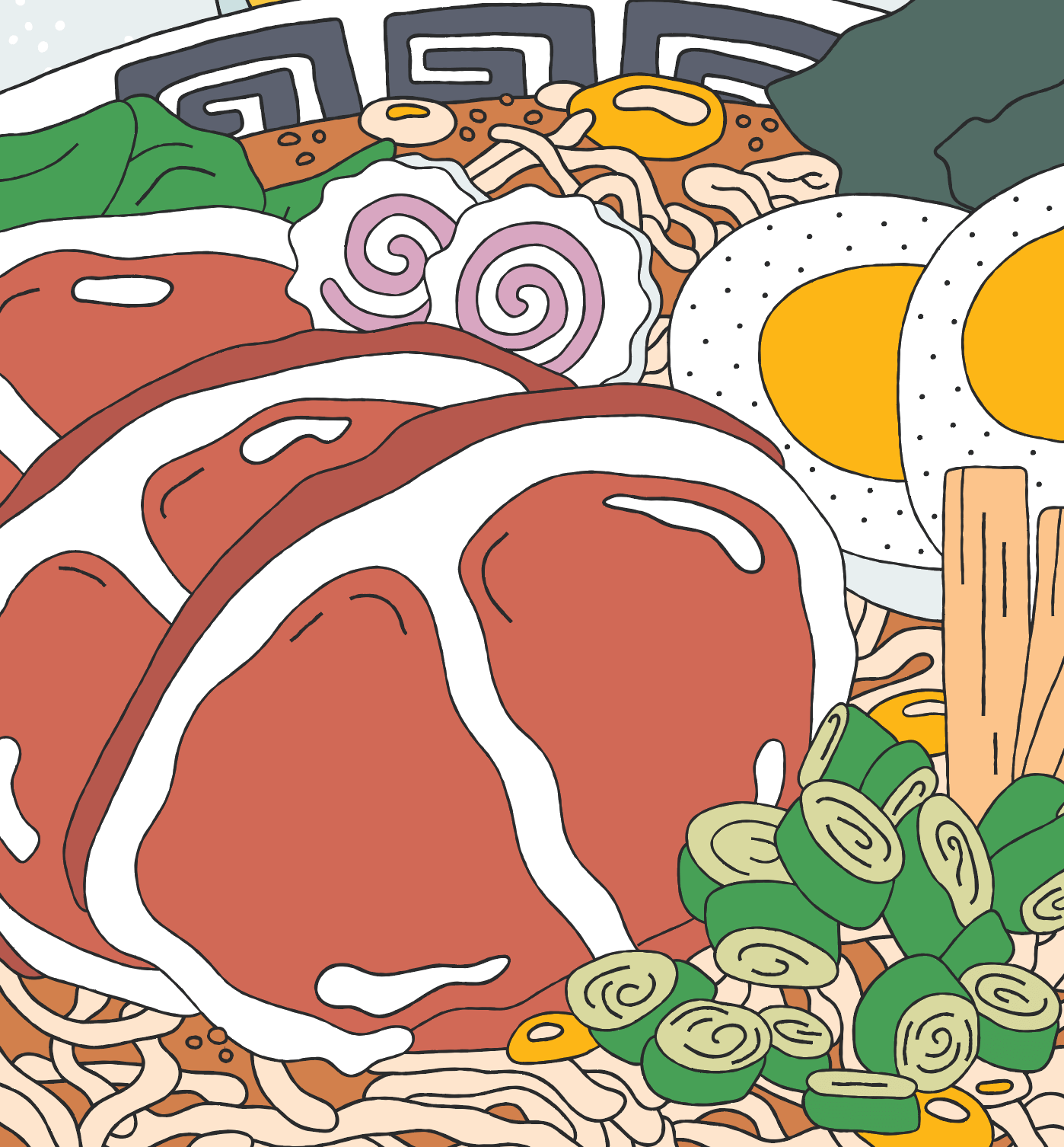 Yudetate Ramen - Print - Alimo