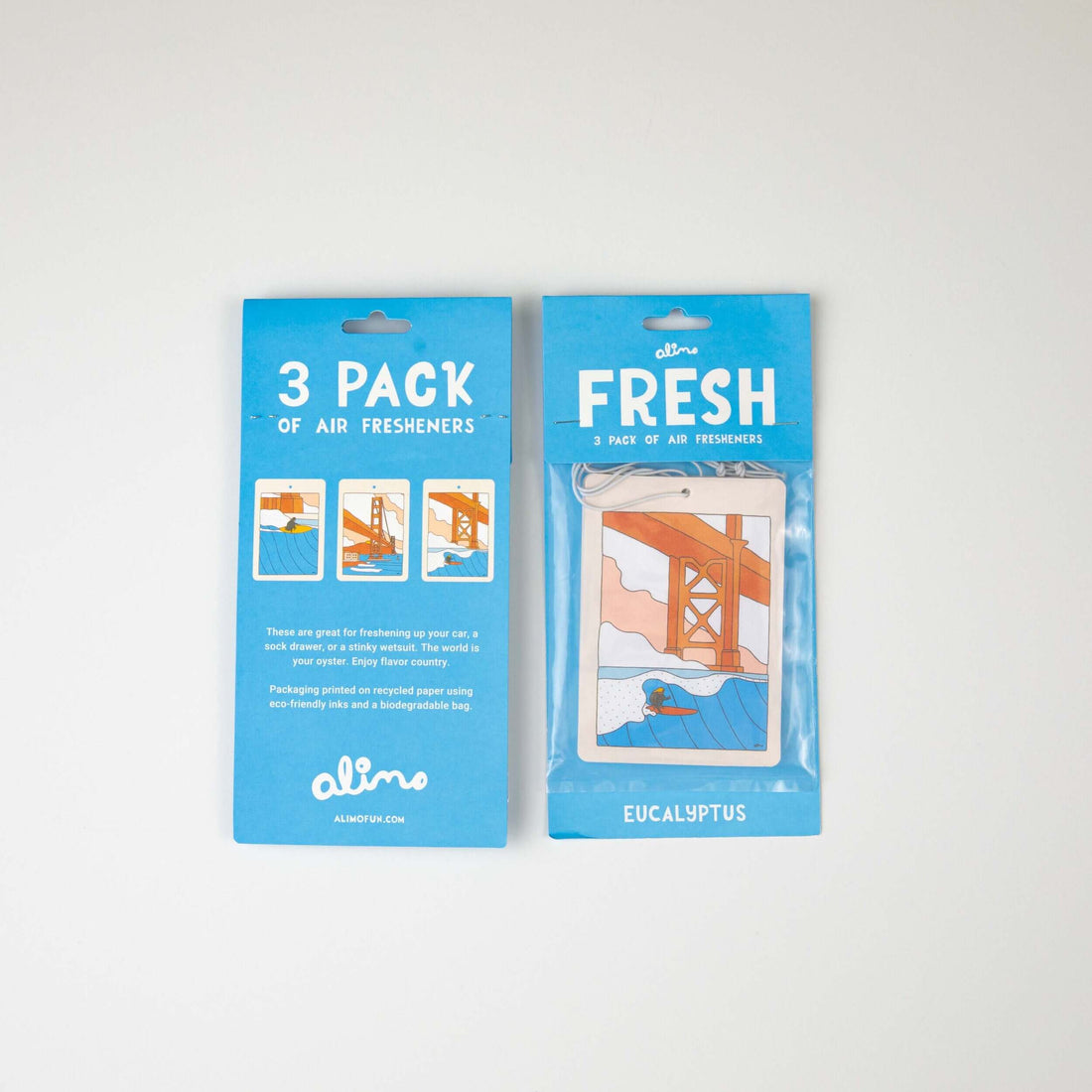 Air Fresheners - Surf - Pack of 3