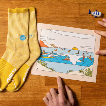 Arvin Goods x Alimo - Sock & Print bundle