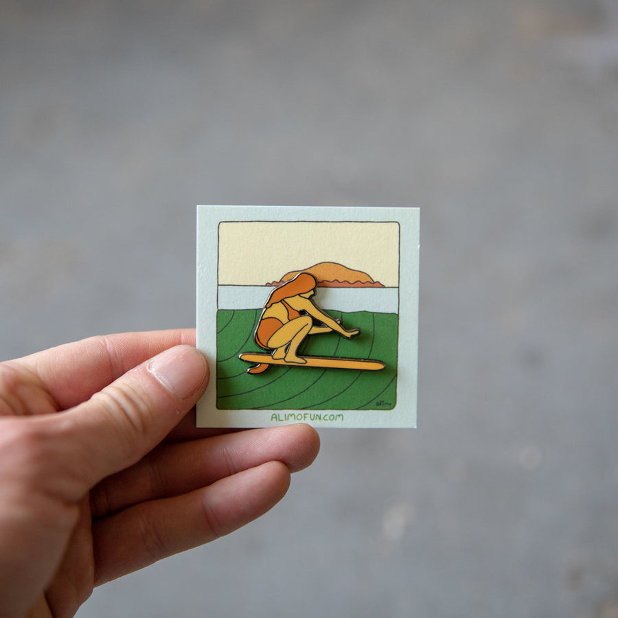 Fall Lurks Pin