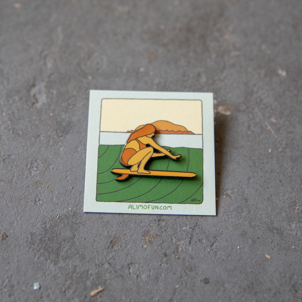Fall Lurks Pin