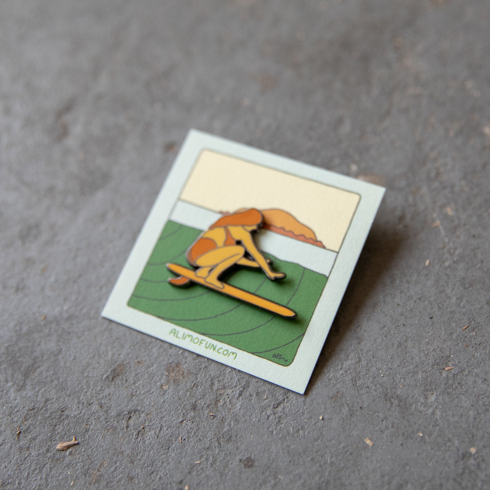 Fall Lurks Pin