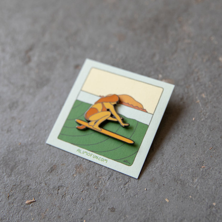Fall Lurks Pin