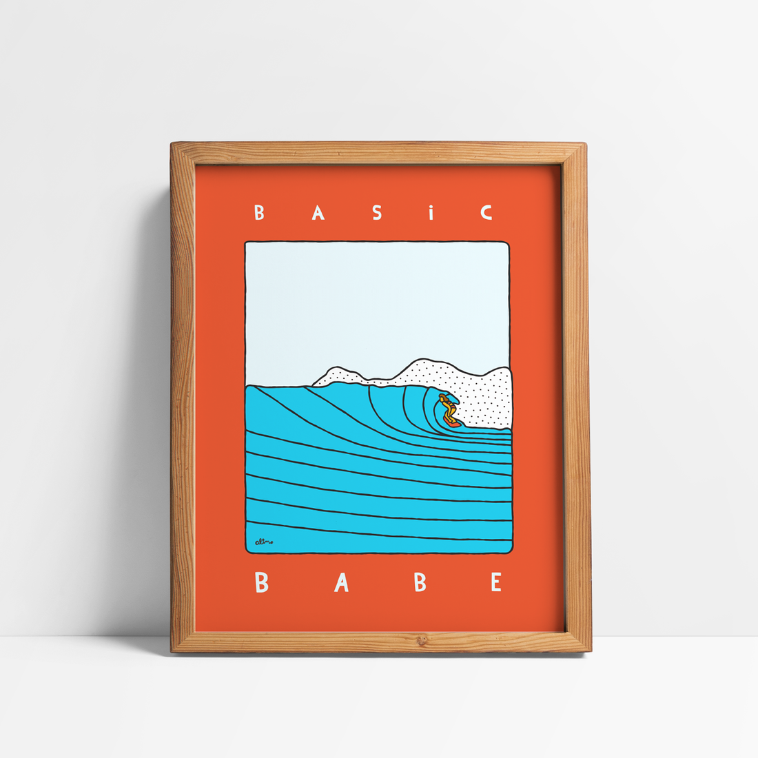 Basic Babe - Print
