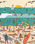 Opening Day - Surf print by Alimo