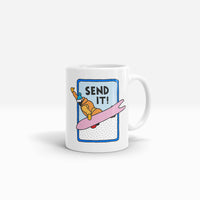 Send it Ceramic Mug