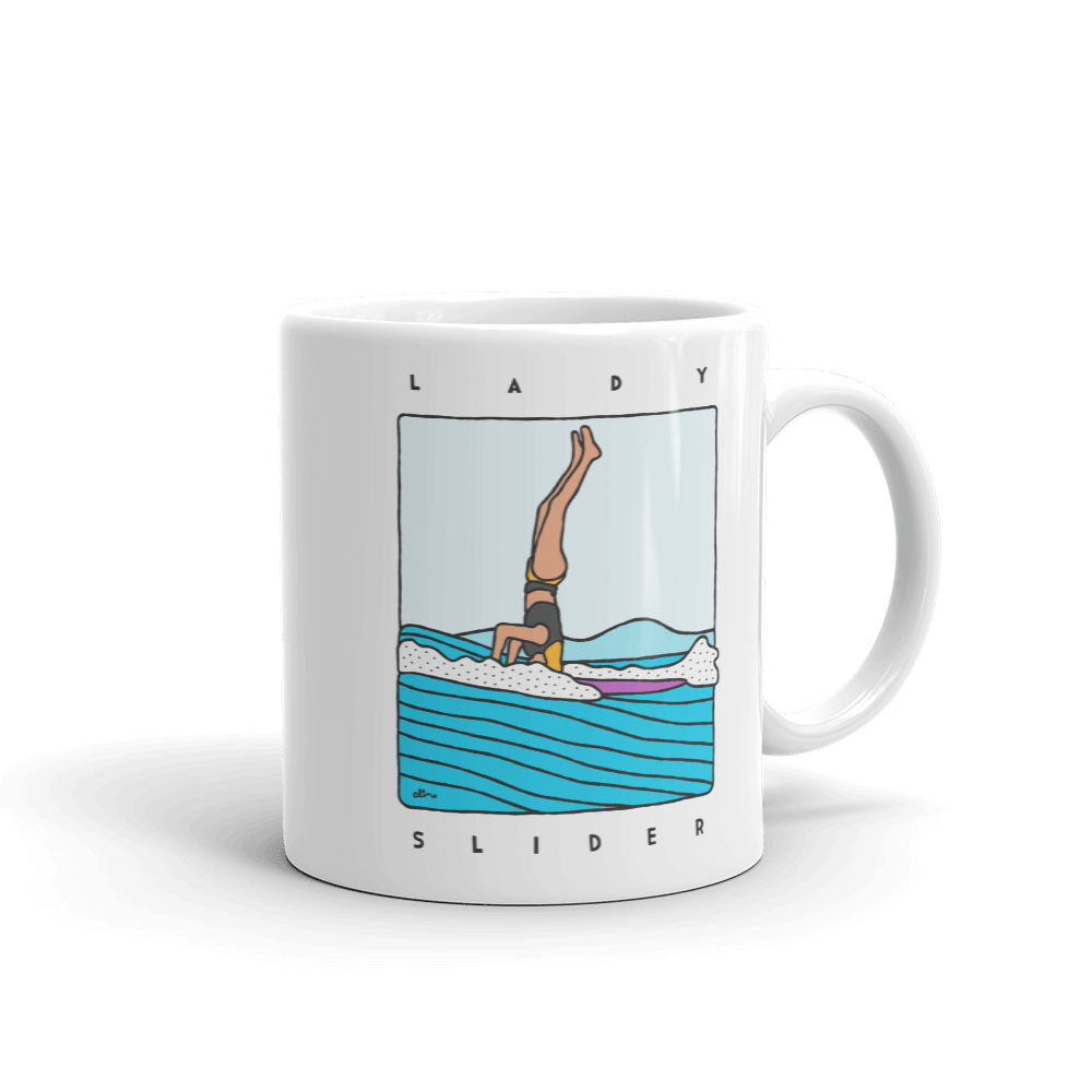 Lady Slider Ceramic Mug - Alimo
