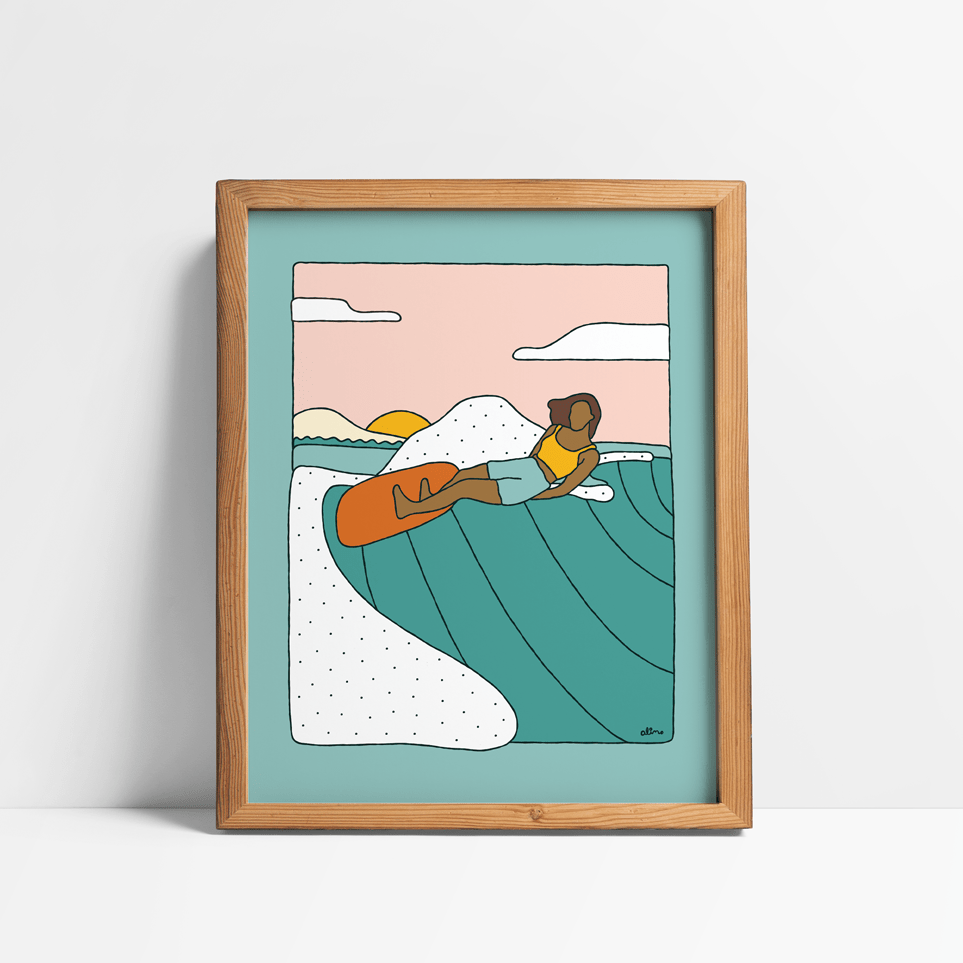 Lazy Monday's - Print - Alimo