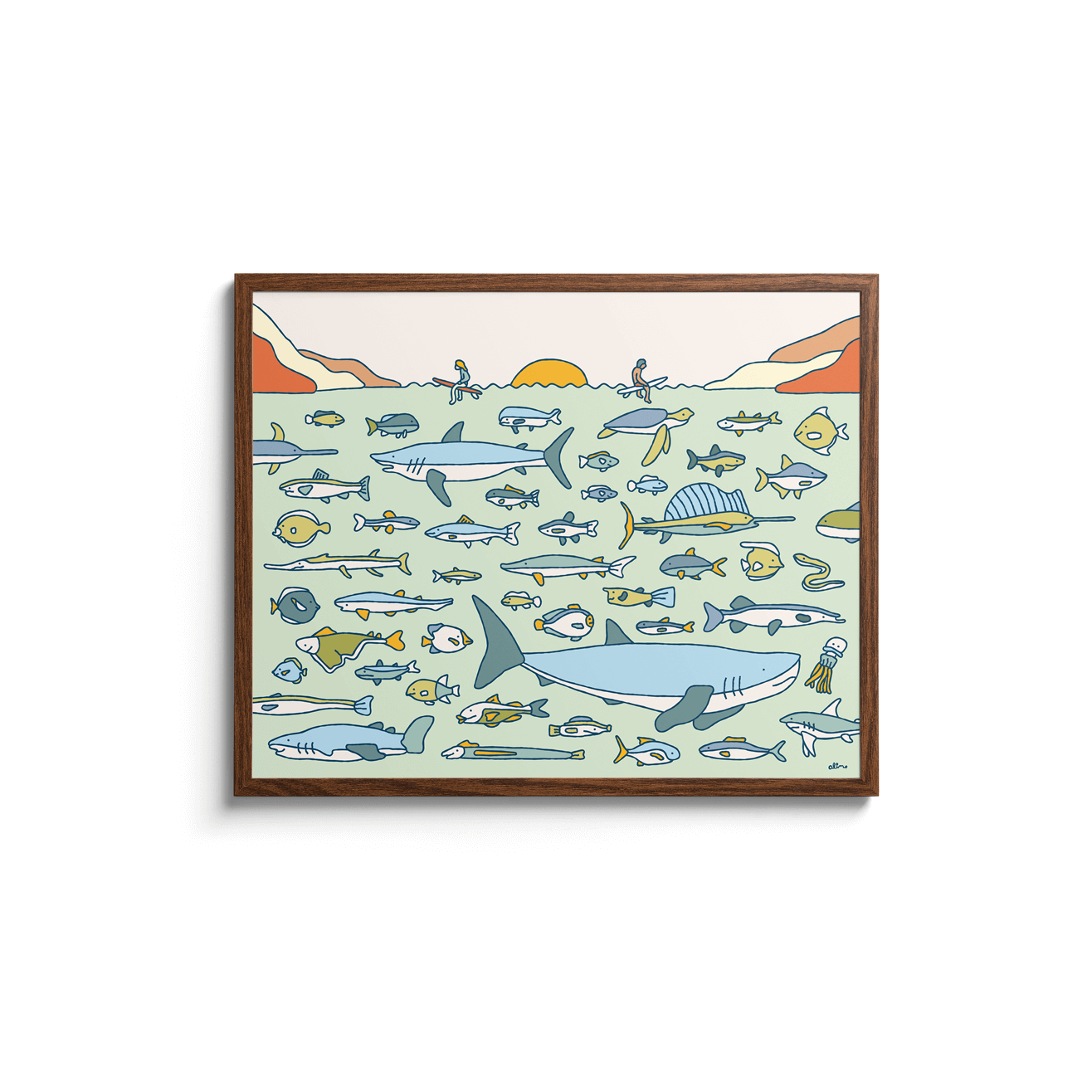 Marine Life - Print - Alimo