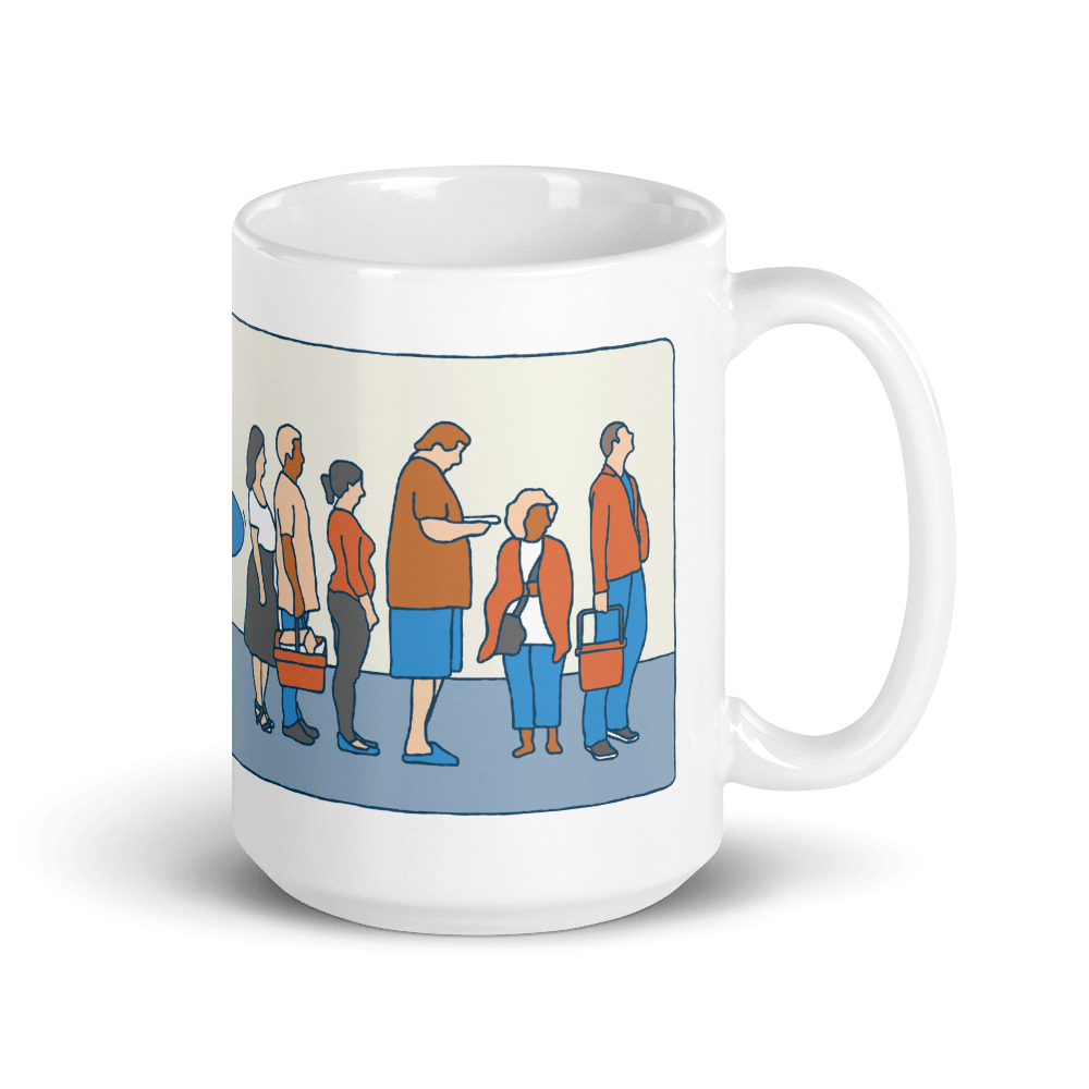 Social Distancing Ceramic Mug - Alimo