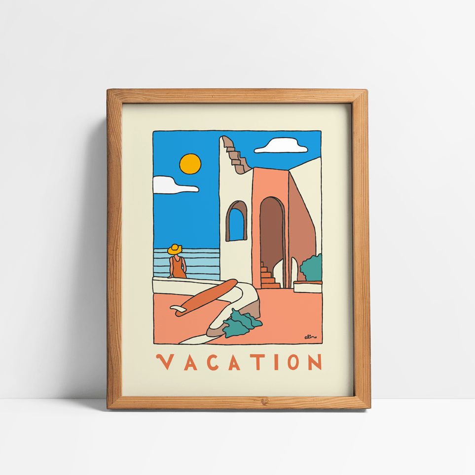 Vacation - Print - Alimo
